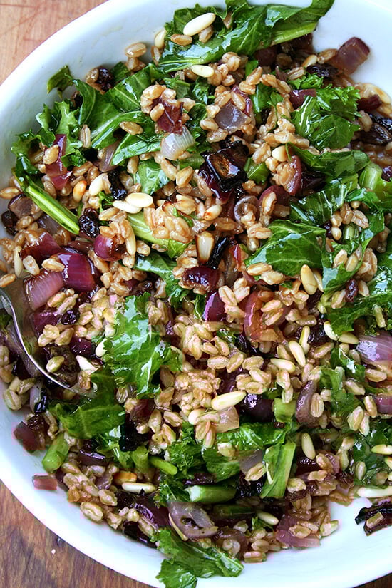 Zuni Cafe Bread Salad Transformed: A Lighter Farro Twist